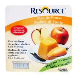 RESOURCE FLAN DE FRUTAS PACK 4X100 G.