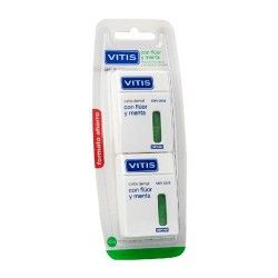 CINTA DENTAL VITIS FLUOR Y MENTA PACK