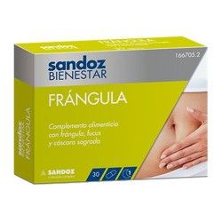 BIENESTAR FRANGULA SANDOZ 30 CAPSULAS