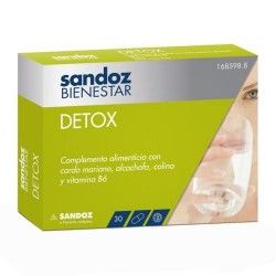 BIENESTAR DETOX SANDOZ 30 CAPSULAS