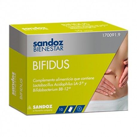 BIENESTAR BIFIDUS SANDOZ 10 SOBRES