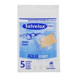 SALVELOX MAXI COVER 5U ESPECIAL AGUA 76X54MM