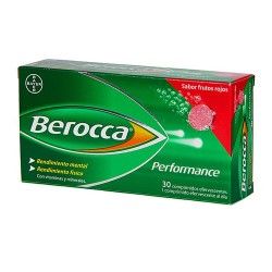 Berocca Performance Sabor Frutos Rojos 30 Comprimidos Efervescentes