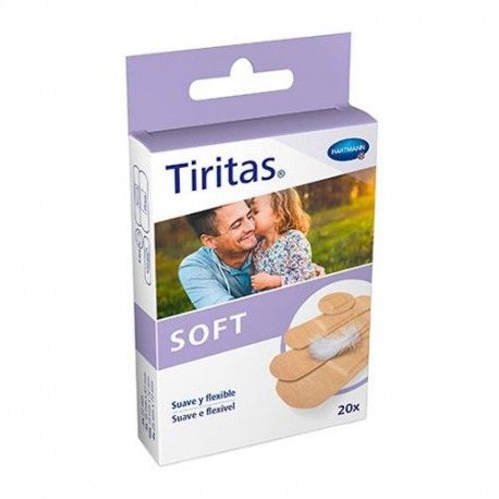 Tiritas Soft 20 Unidades de 4 Tamaños