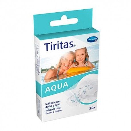 Tiritas Aqua 20 Unidades de 3 Tamaños