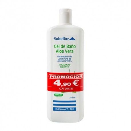 GEL ALOE VERA 750 ML.SALUDPHAR