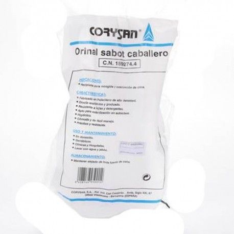 ORINAL BOTELLA CABALLERO CORYSAN PLASTICO