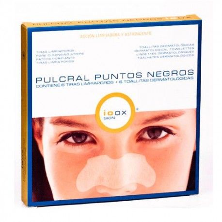 PULCRAL PUNTOS NEGROS 6 TIRAS + TOALLIT.