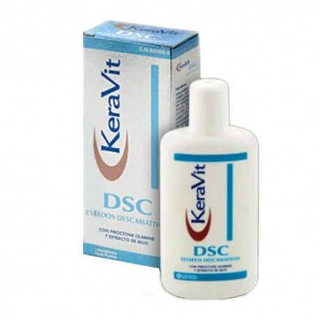 KERAVIT DSC CHAMPU ANTICASPA 150 ML.