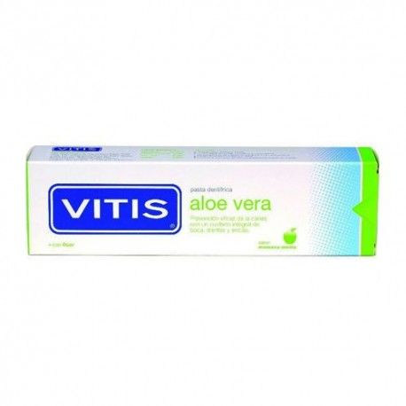 Vitis Pasta Dental Aloe Vera Sabor Manzana 100 ml.