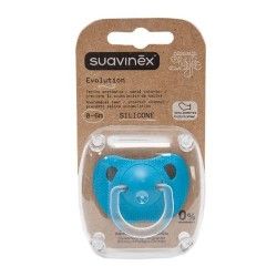 Suavinex Chupete Evolution Tetina Silicona Anatómica 0-6m 1Unidad