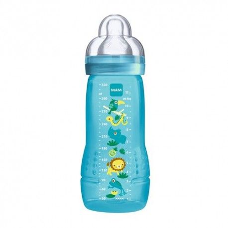 MAM Biberón Easy Active Bottle Jungle +4m 330 ml.