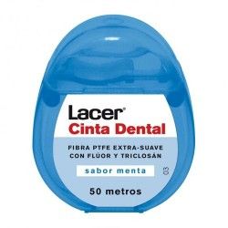 CINTA DENTAL LACER EXTRA SUAVE MENTA 50M