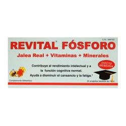 Revital Fósforo + Jalea Real + Minerales 20 Ampollas Bebibles