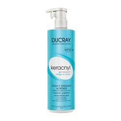 Ducray Keracnyl Gel Limpiador Piel Acnéica 400 ml.