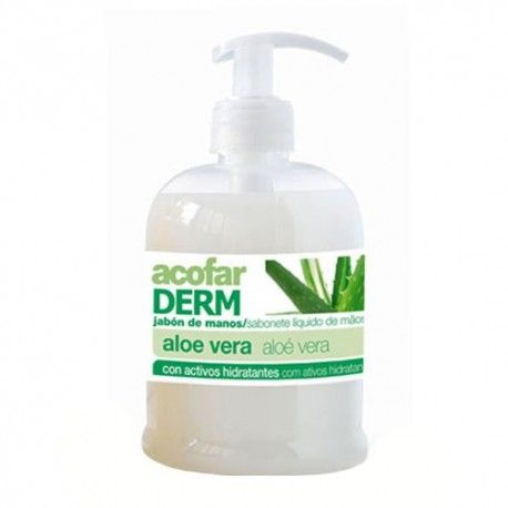 AcofarDERM Jabón de Manos Aloe Vera 500 ml.