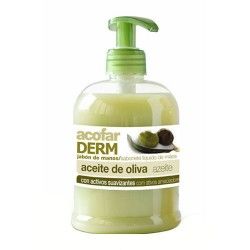 AcofarDERM Jabón de Manos Aceite de Oliva y Omega-6 500 ml.