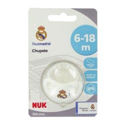 Nuk Chupete Genius Real Madrid Silicona T2 6-18m 1 Unidad