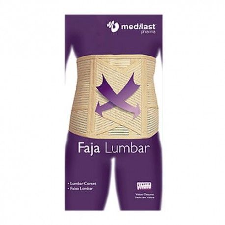 FAJA MEDILAST LUMBAR C/VELCRO T.6