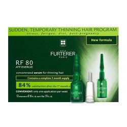 Rene Furterer RF 80 ATP Energie Tratamiento Anticaída Concentrado 12 Ampollas 