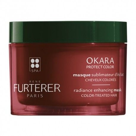 Rene Furterer Okara Protect Color Mascarilla Sublimador Brillo 200 ml.