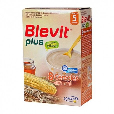 BLEVIT PLUS 8 CEREALES MIEL 300 G.