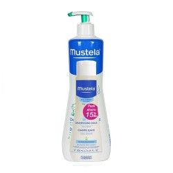 Mustela Pack Gel Dermolimpiador 750 ml. + Champú Suave 200 ml. 15% de Descuento