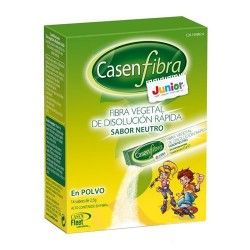 CasenFibra Junior Fibra Vegetal Polvo Sabor Neutro 14 Sticks 2,5 gr.