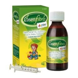 CasenFibra Junior Fibra Vegetal Líquida Sabor Neutro Botella 200 ml.