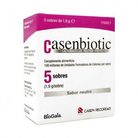 Casenbiotic Sabor Neutro 5 Sobres de 1,9 gr.