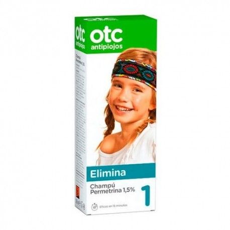 OTC Champú Antipiojos Permetrina 1,5% 125 ml.