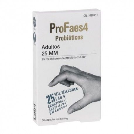 Profaes4 Probióticos 25 MM Adultos 30 Cápsulas