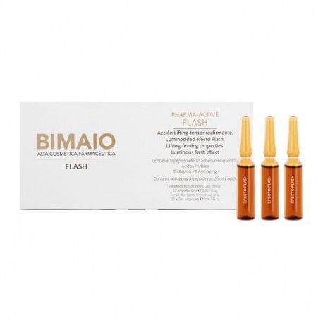 Bimaio Efecto Flash 10 Ampollas de 2 ml.