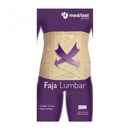 FAJA MEDILAST LUMBAR C/VELCRO T.2