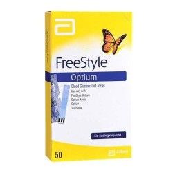 FREESTYLE OPTIUM PLUS 50 TIRAS GLUCOSA