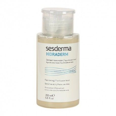 HIDRADERM AGUA AVENA-ROSAS 200 ML.