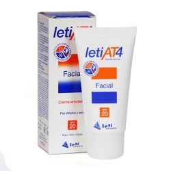 Leti AT4 Crema Emoliente Facial SPF 20+ 50 ml.