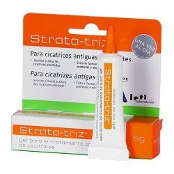 Leti Strata-triz Gel ParaTratamiento Profesional de Cicatrices Antiguas 5 gr.