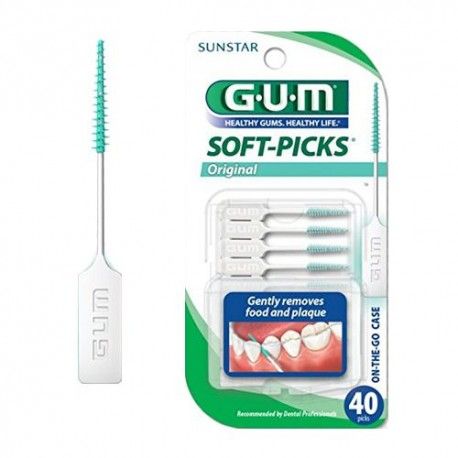 SOFT-PICKS INTERDENTAL DESECH 40 UND.