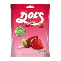 DOL,S CARAMELOS FRESA S/AZUCAR BOLSA