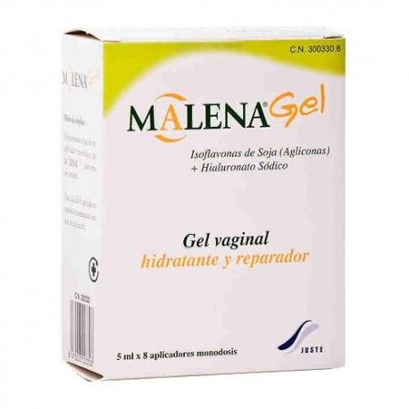 MALENA GEL VAGINAL CANULA 5 ML.X 8 APLICA.