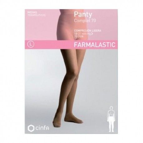 PANTY FARMALASTIC COMPLET 40 T/GDE. CAPUCHINO