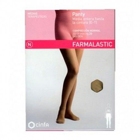 PANTY FARMALASTIC C.NOR. T/PÑA. CAMEL