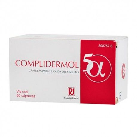 COMPLIDERMOL 5 ALFA 60 CAPSULAS