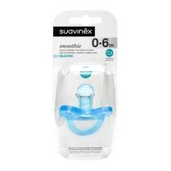 Suavinex Chupete Todosilicona Smoothie Tetina Anatómica Silicona +6m 1 Unidad