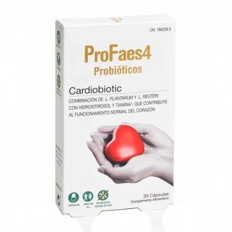 ProFaes4 Probióticos Cardiobiotic 30 Cápsulas