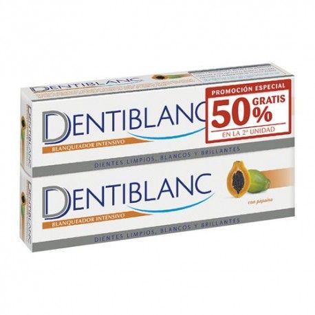 Dentiblanc Pasta Dental Blanqueadora Pack 2x100 ml.