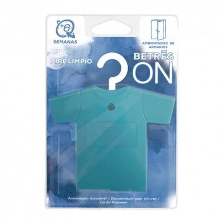 Betres On Ambientador de Armario Camisa Aire Limpio 1 Unidad