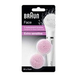 Braun Silk-épil Face Recambio Cepillo Facial 80-s Extra Suave 2 Unidades