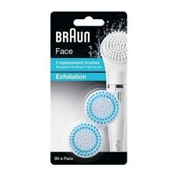 Braun Silk-épil Face Recambio Cepillo Facial 80-s Exfoliante 2 Unidades